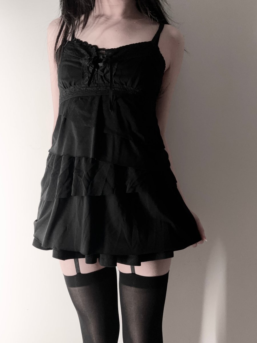Jeine Babydoll Cami - MIDNIGHT FAE