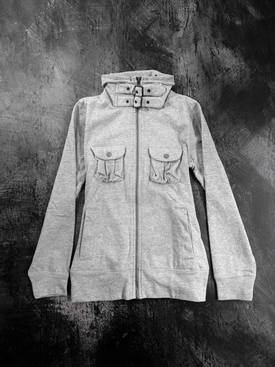 Jessy Knit Buckle Jacket - MIDNIGHT FAE