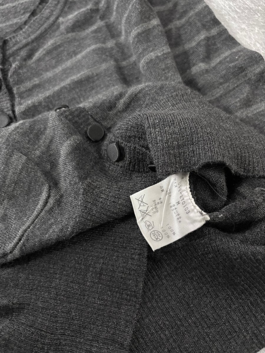 Jill Striped Cardigan - MIDNIGHT FAE