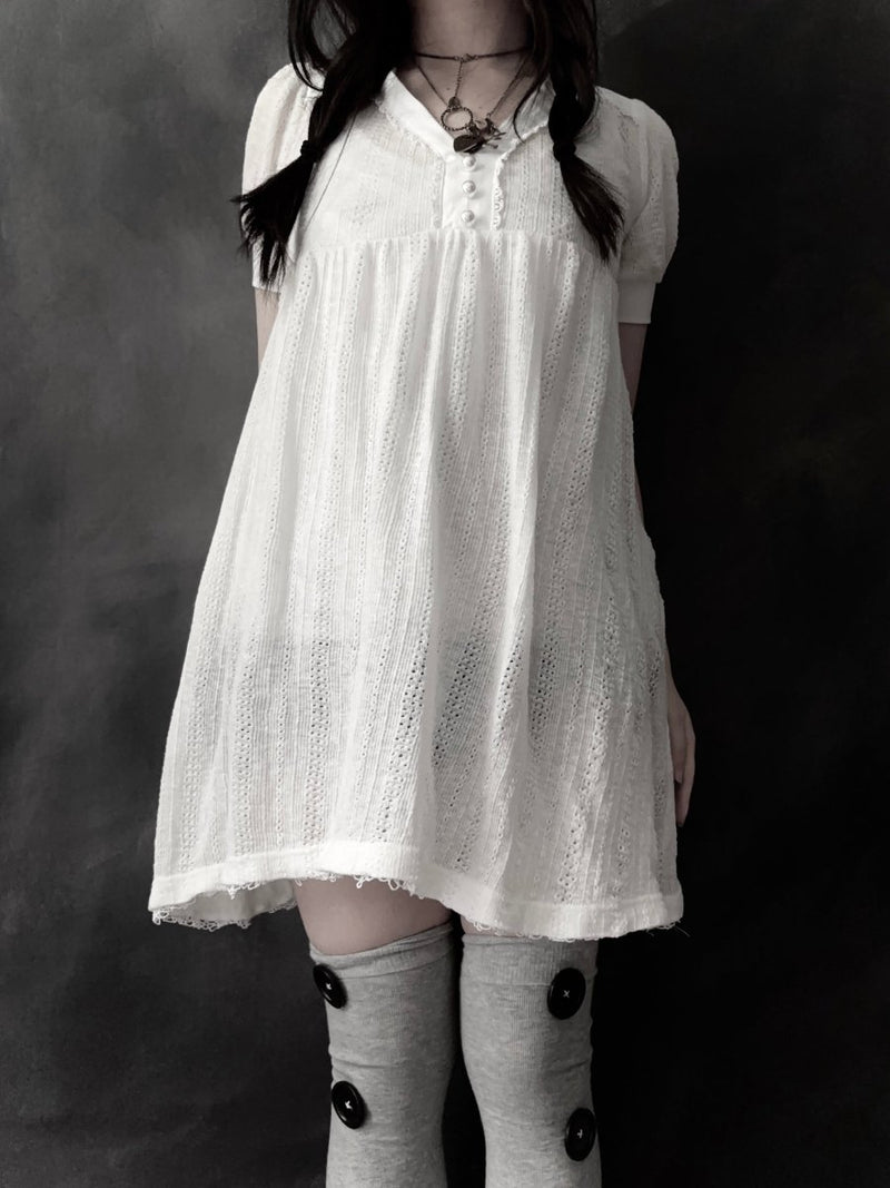 Joy Babydoll Dress - MIDNIGHT FAE