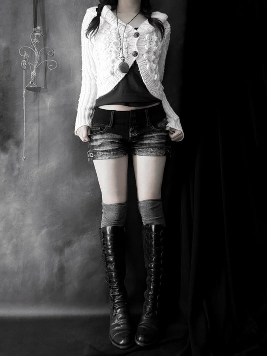 Labo Knit Cardigan - MIDNIGHT FAE