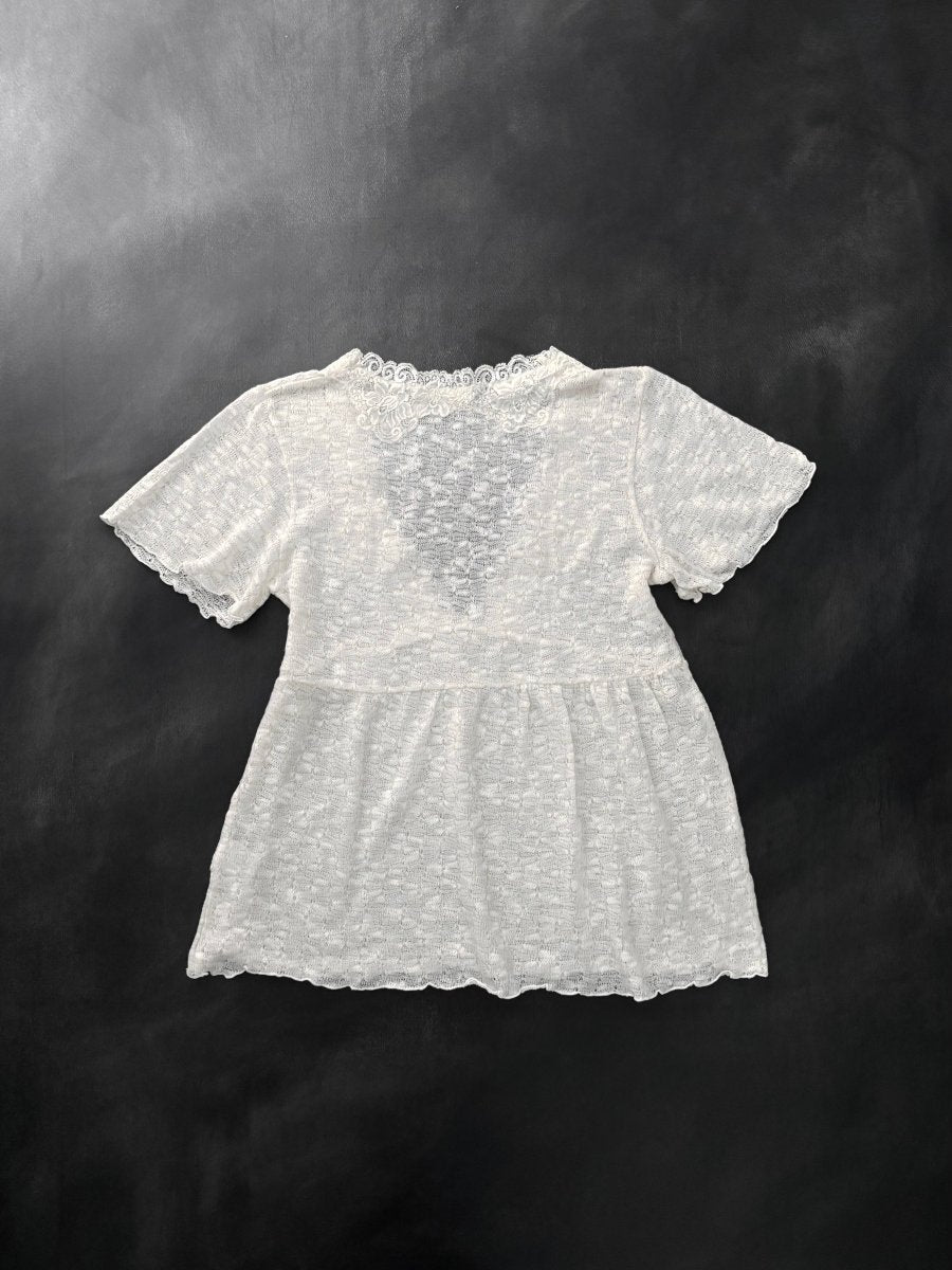 Lacifonelli Sheer Blouse - MIDNIGHT FAE