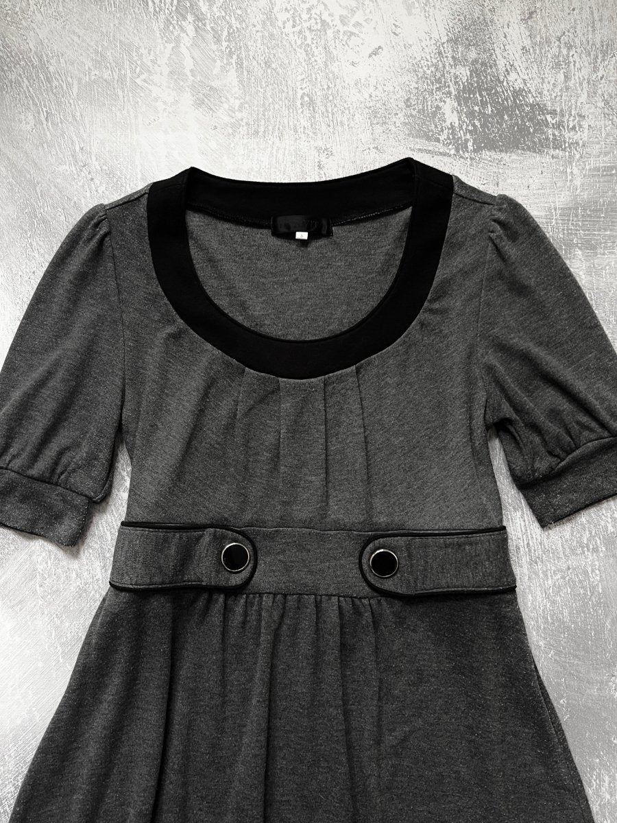 Lacuna Babydoll Dress - MIDNIGHT FAE