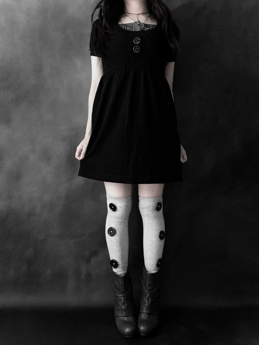 Laisse Knit Dress - MIDNIGHT FAE