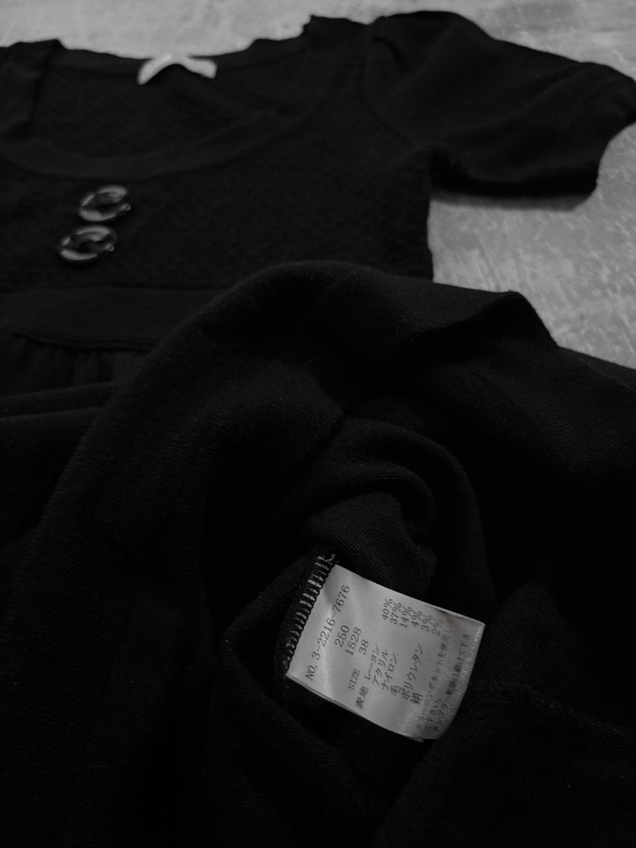Laisse Knit Dress - MIDNIGHT FAE