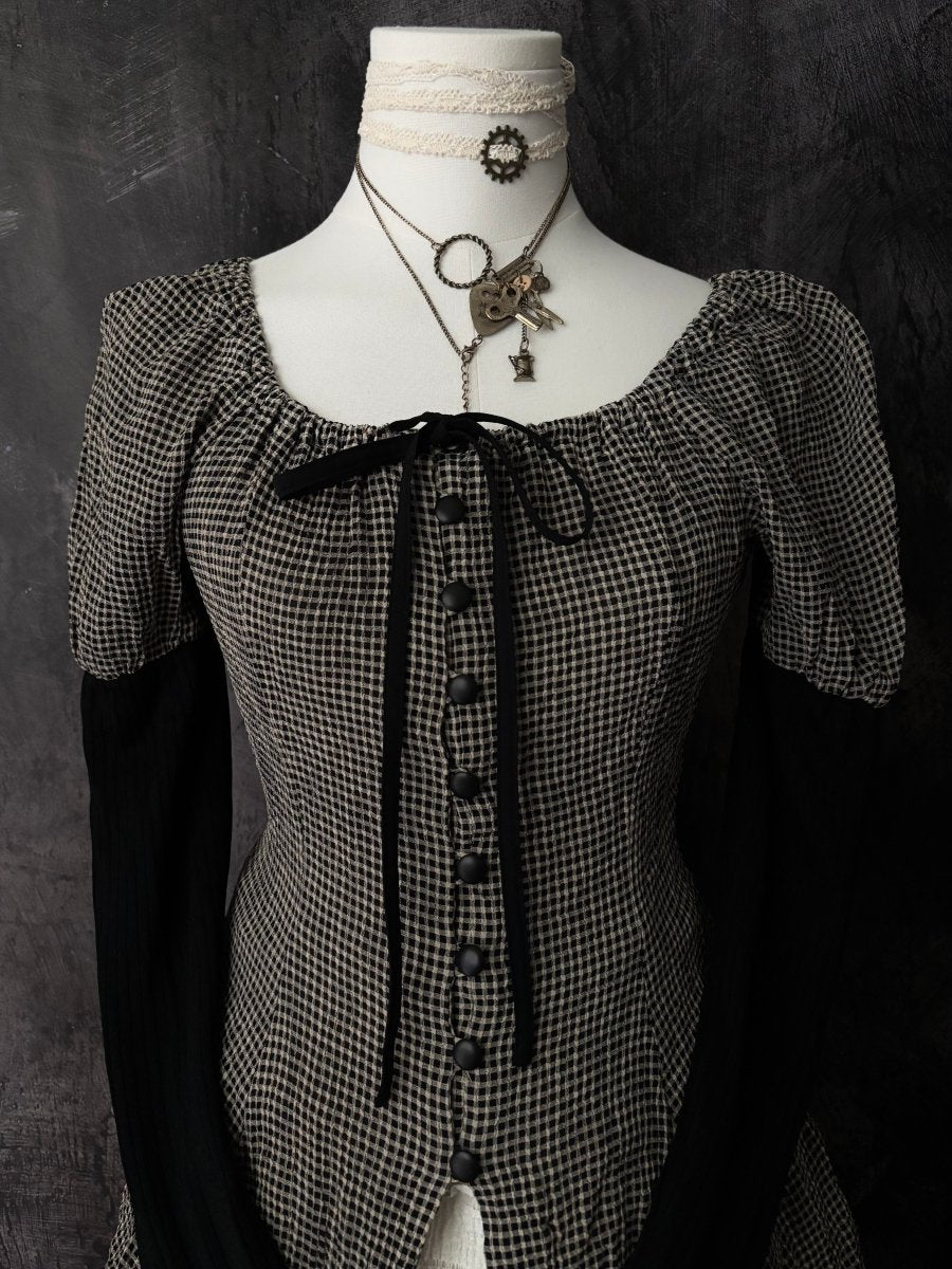 Lé a Noulé Blouse - MIDNIGHT FAE