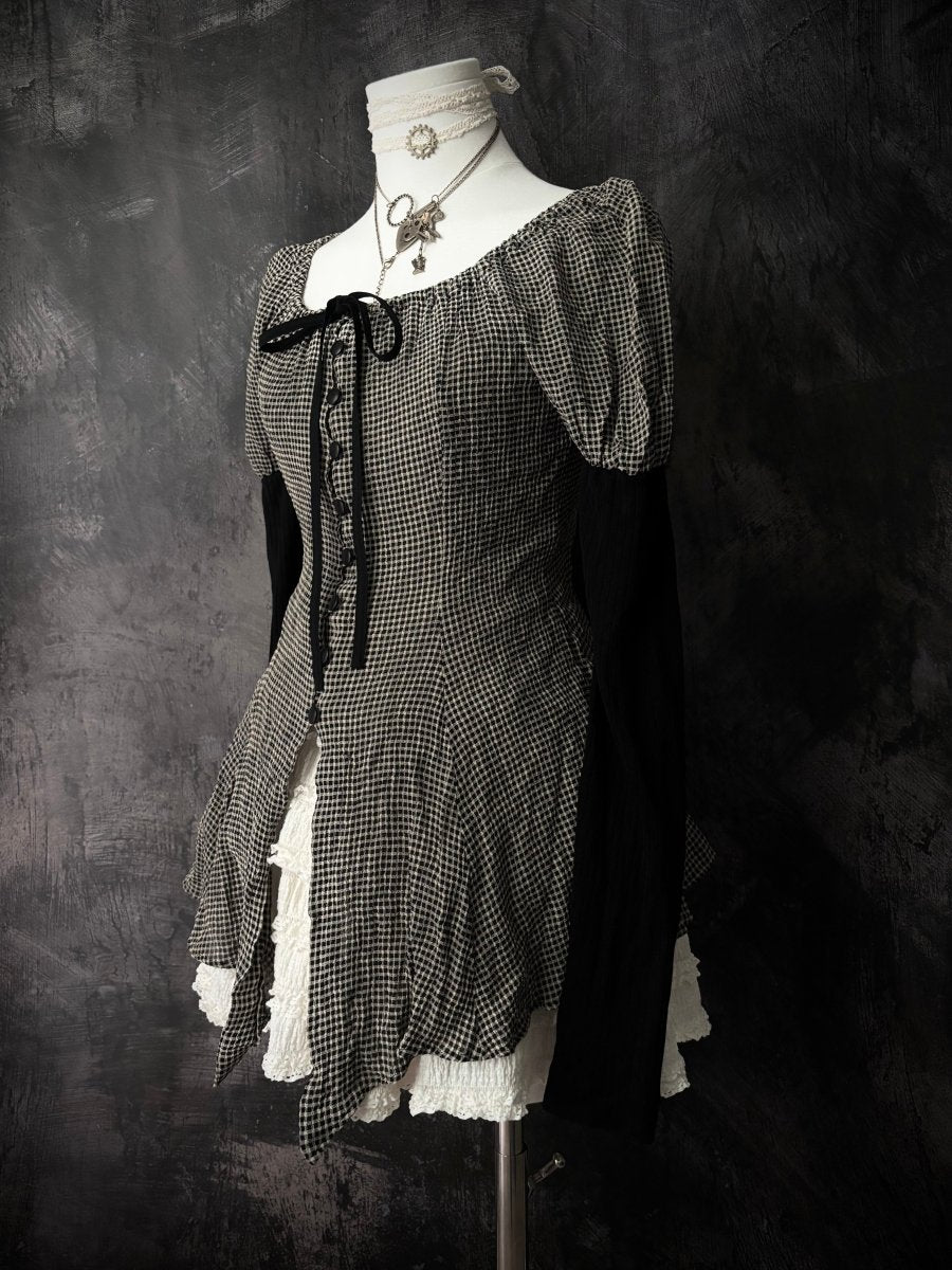 Lé a Noulé Blouse - MIDNIGHT FAE