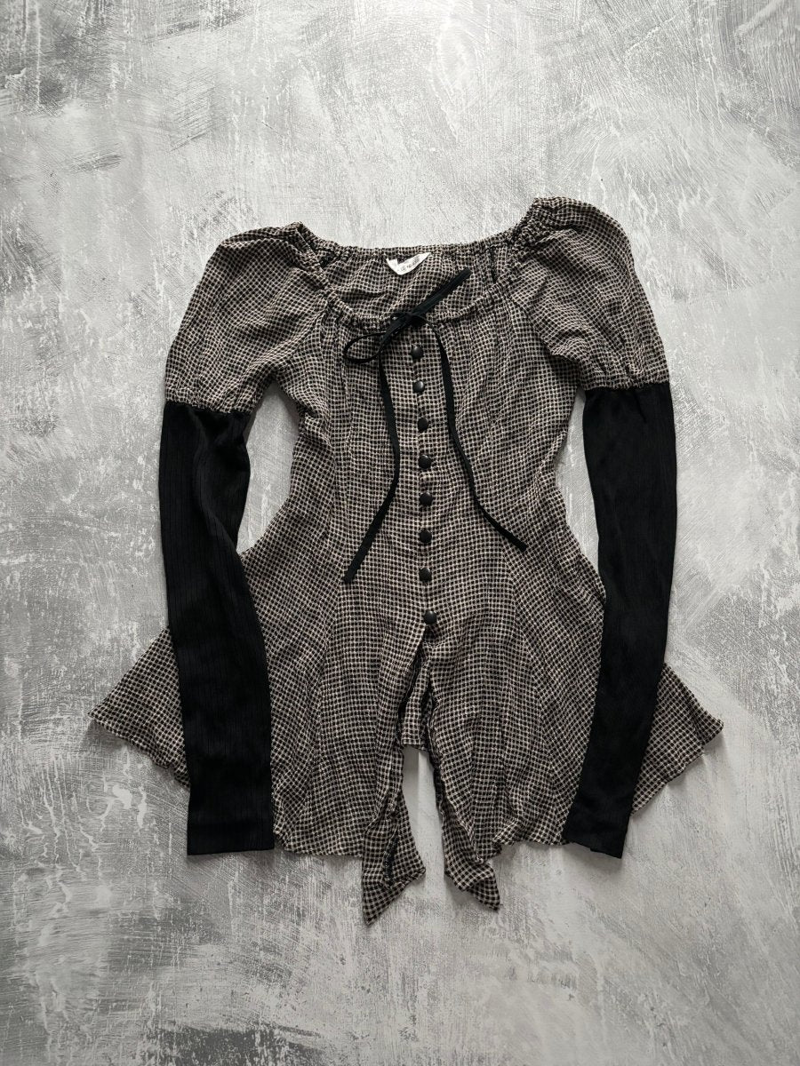 Lé a Noulé Blouse - MIDNIGHT FAE
