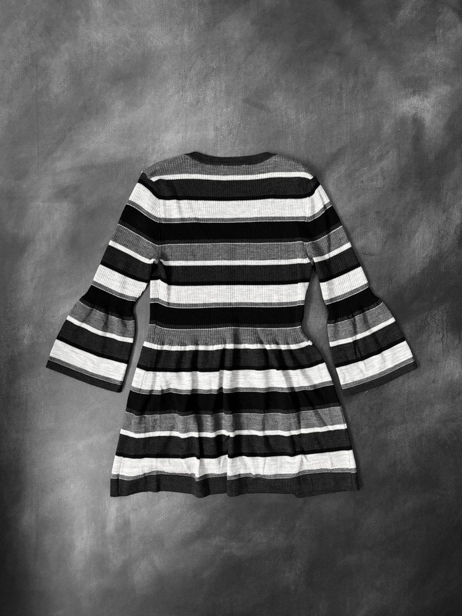 Lestera Striped Knit - MIDNIGHT FAE