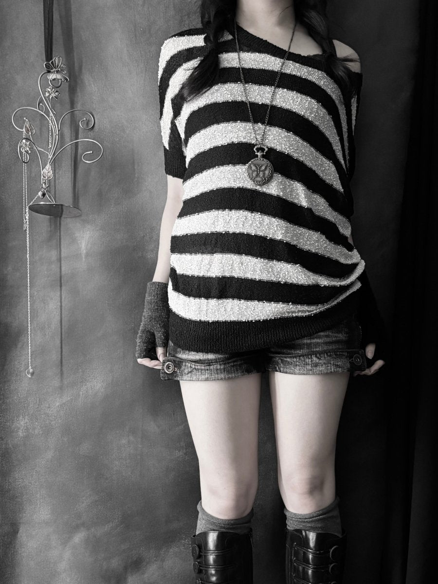 Liminal Slouchy Knit - MIDNIGHT FAE