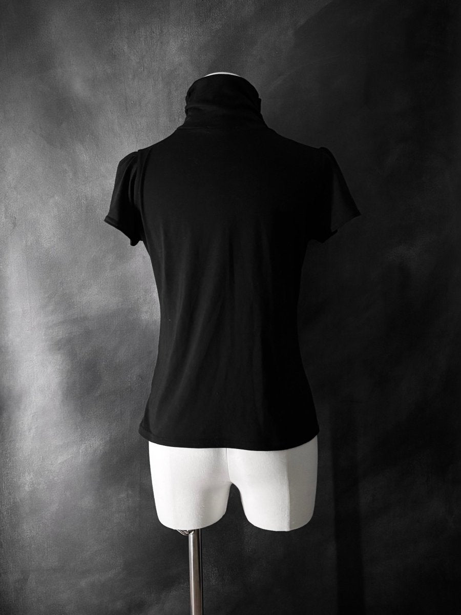 Liturgy Turtleneck Top - MIDNIGHT FAE