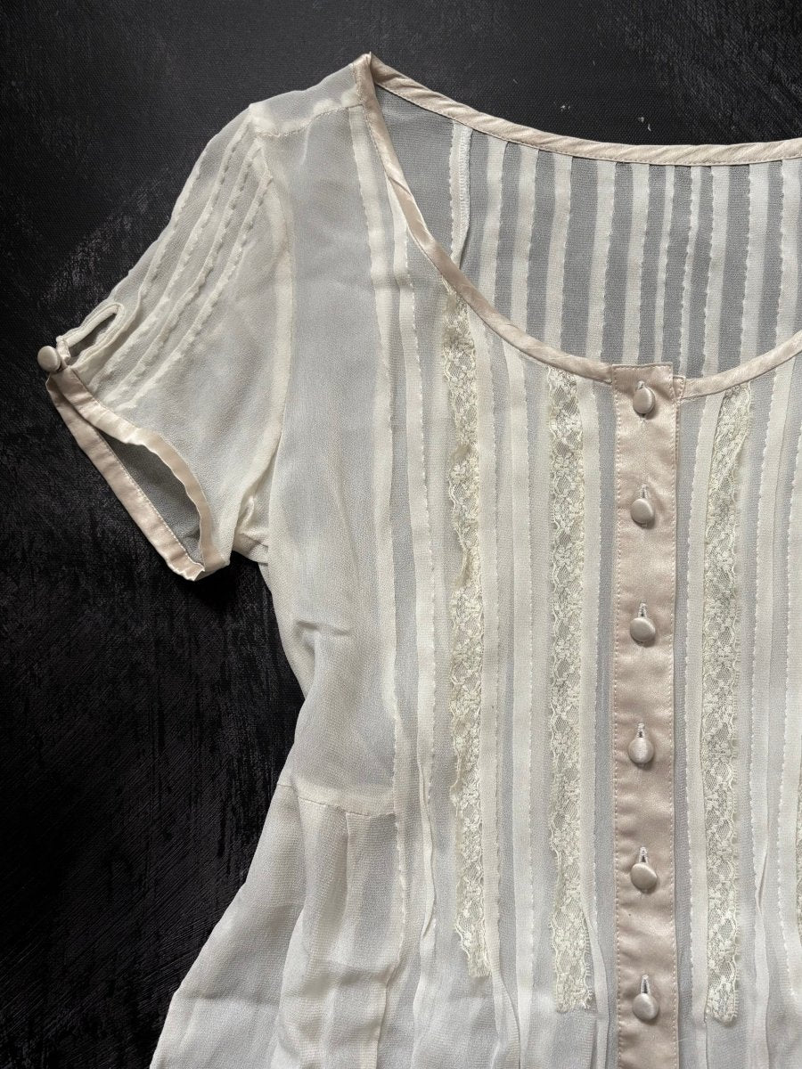Lounie Sheer Tunic - MIDNIGHT FAE