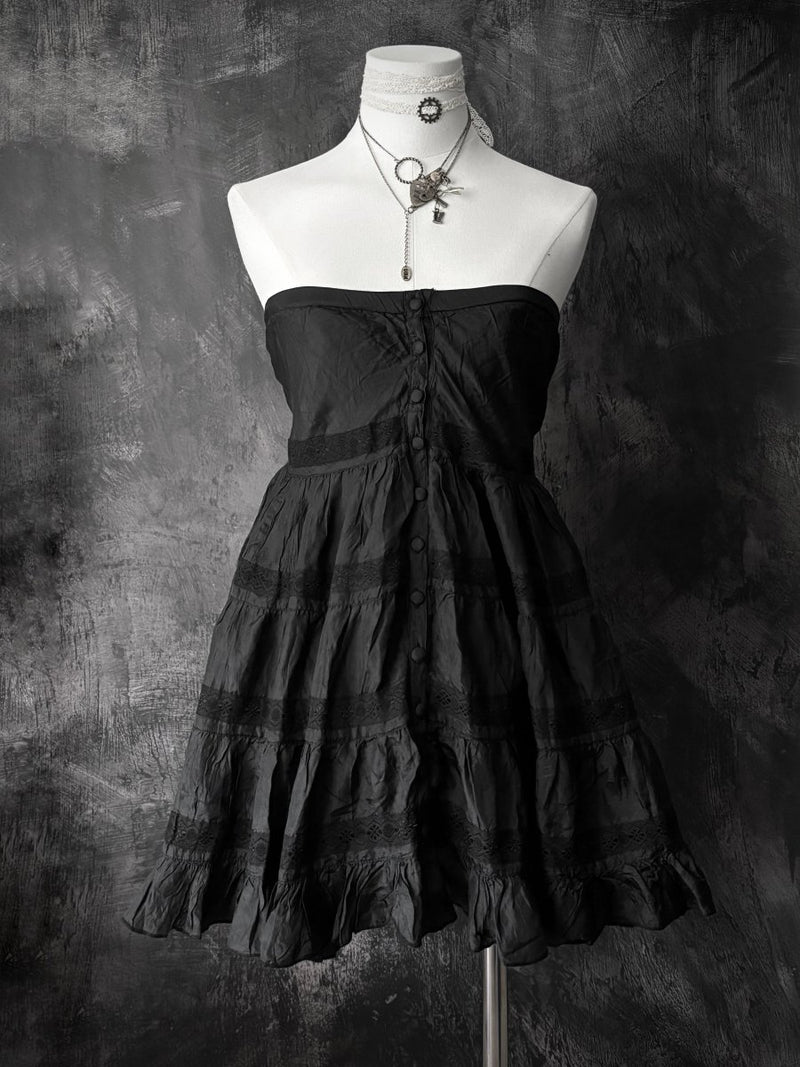 Love Girl's Silk Tunic - MIDNIGHT FAE