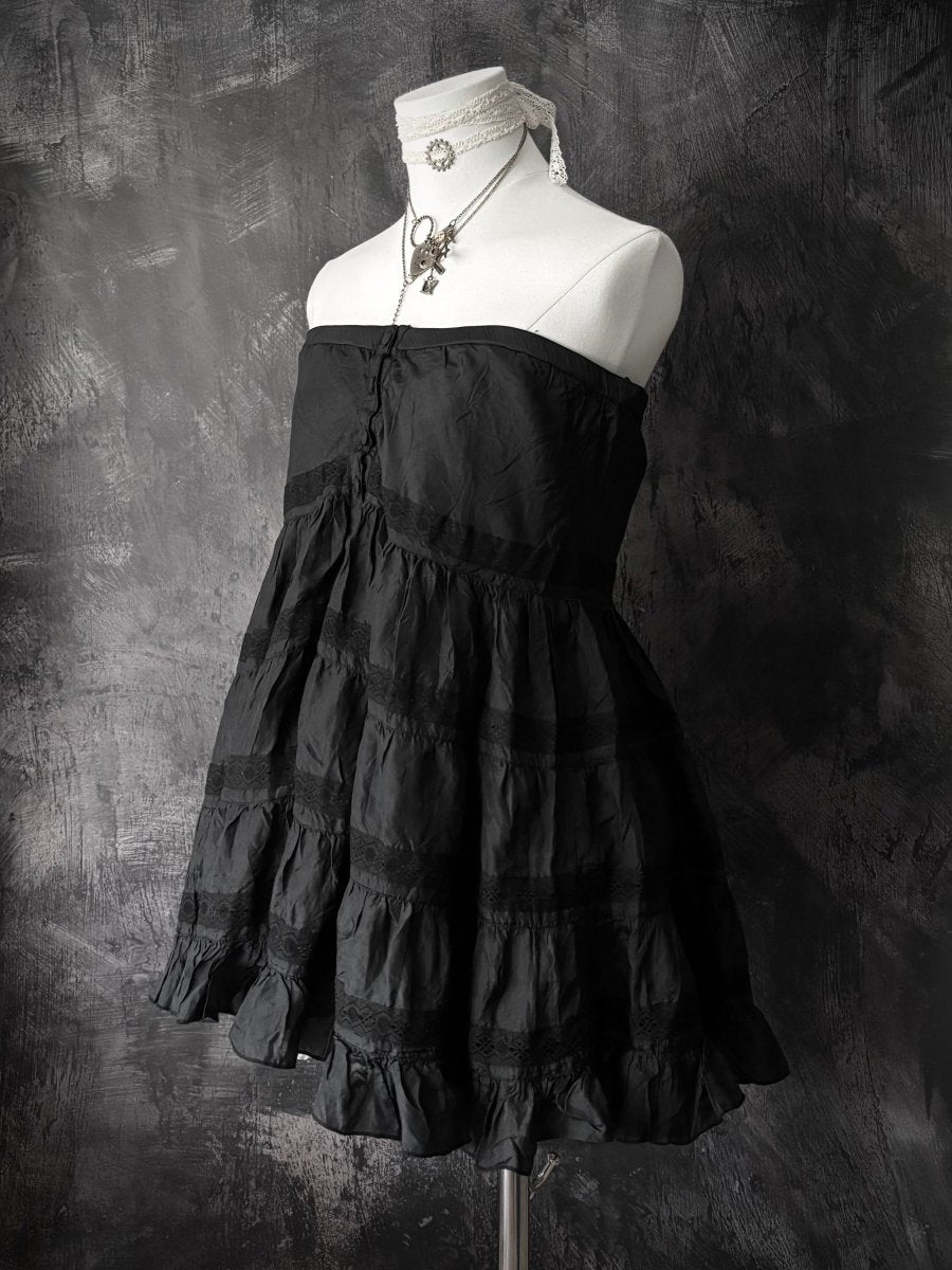 Love Girl's Silk Tunic - MIDNIGHT FAE