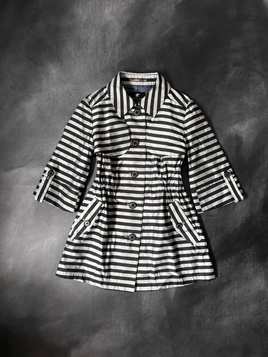 Loveless Trench Jacket - MIDNIGHT FAE