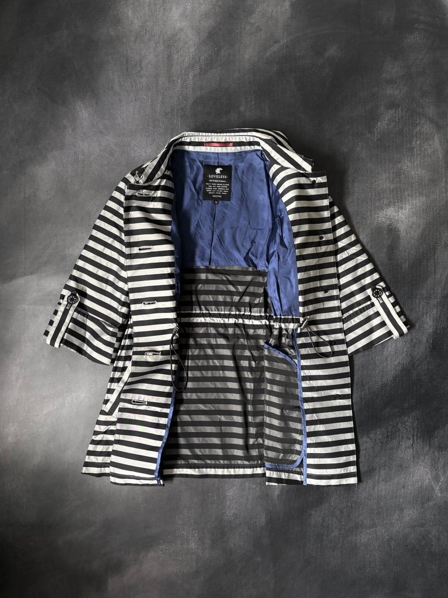 Loveless Trench Jacket - MIDNIGHT FAE