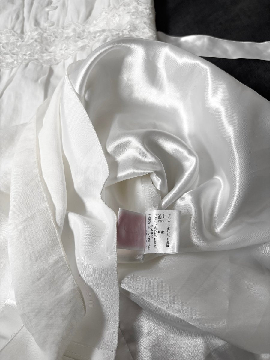 Lucid White Dress - MIDNIGHT FAE