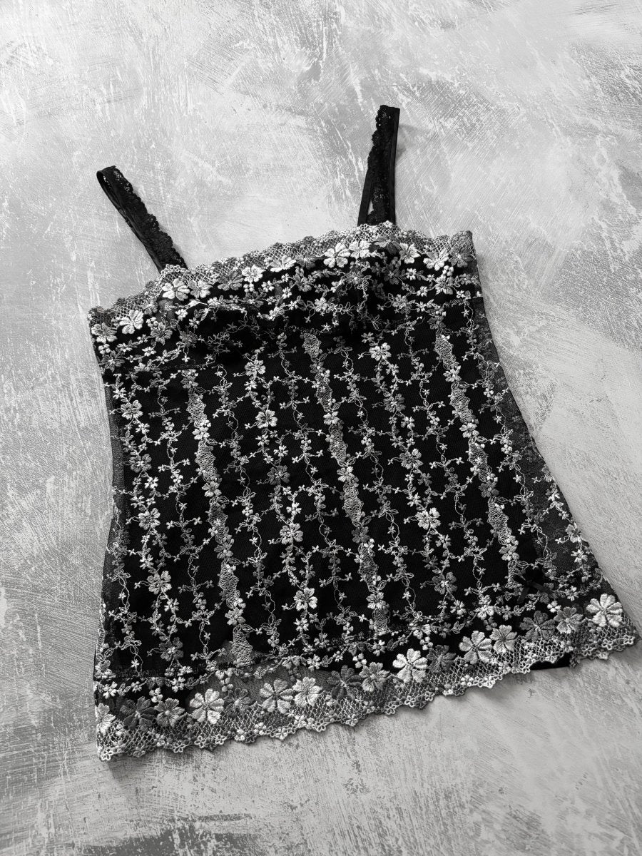 Lunary Black Cami - MIDNIGHT FAE