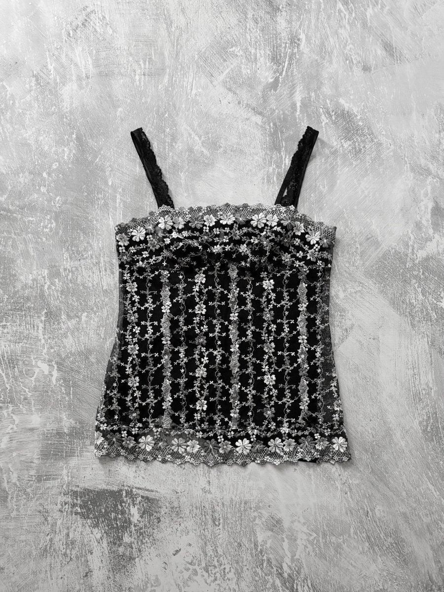 Lunary Black Cami - MIDNIGHT FAE