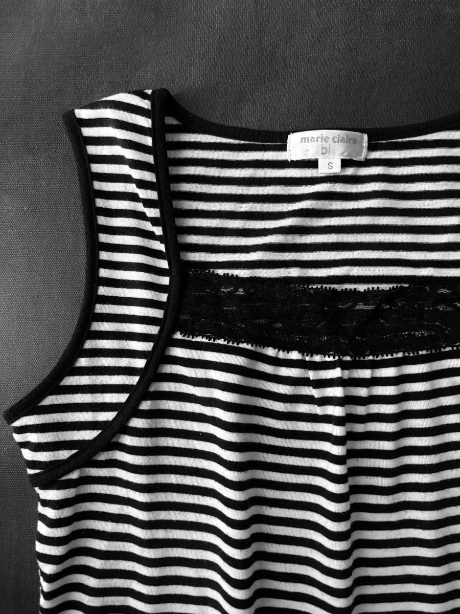 Marie Striped Cami - MIDNIGHT FAE