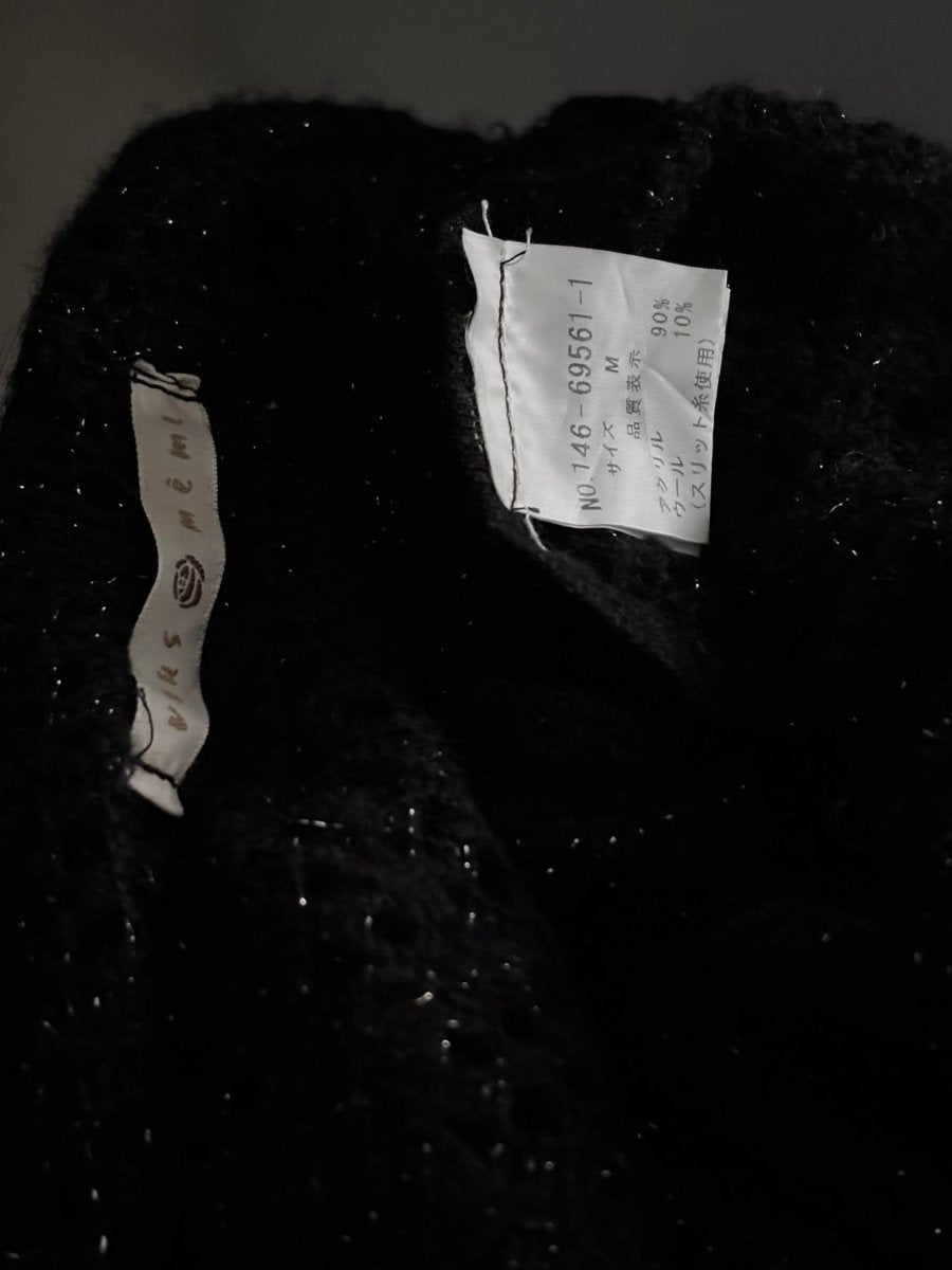 Melancholy Knit Shrug - MIDNIGHT FAE