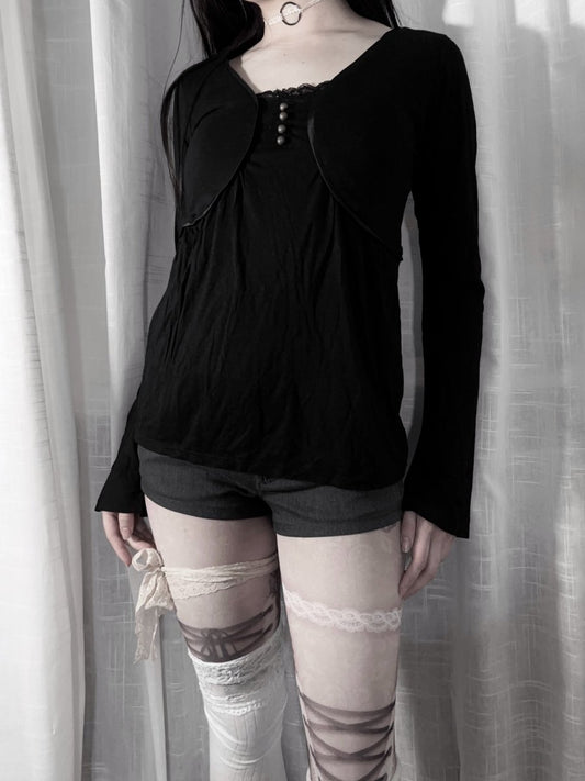 Mina Long Sleeve (BNWT) - MIDNIGHT FAE