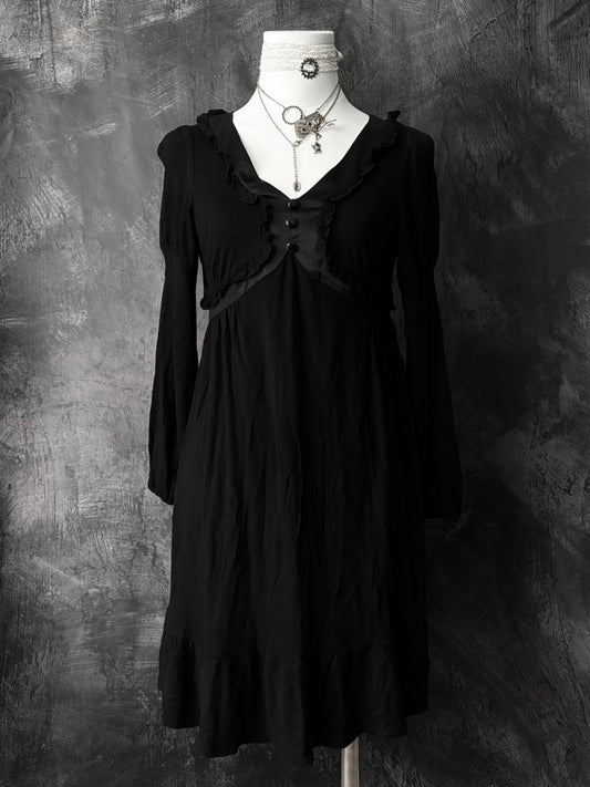 Minimum Babydoll Dress - MIDNIGHT FAE