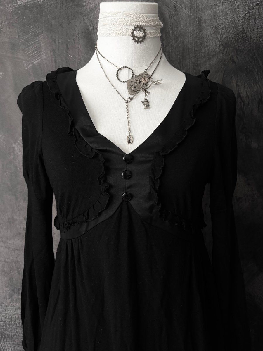 Minimum Babydoll Dress - MIDNIGHT FAE