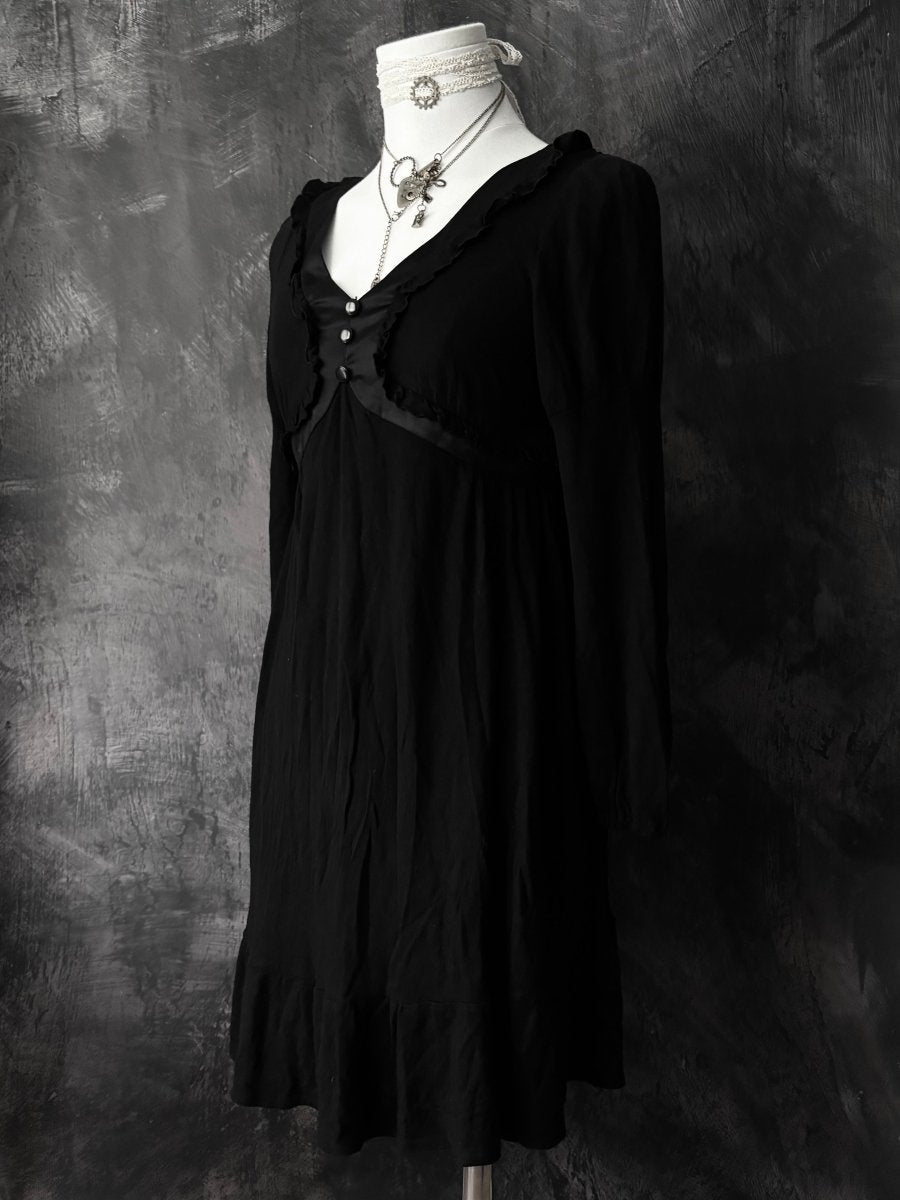 Minimum Babydoll Dress - MIDNIGHT FAE