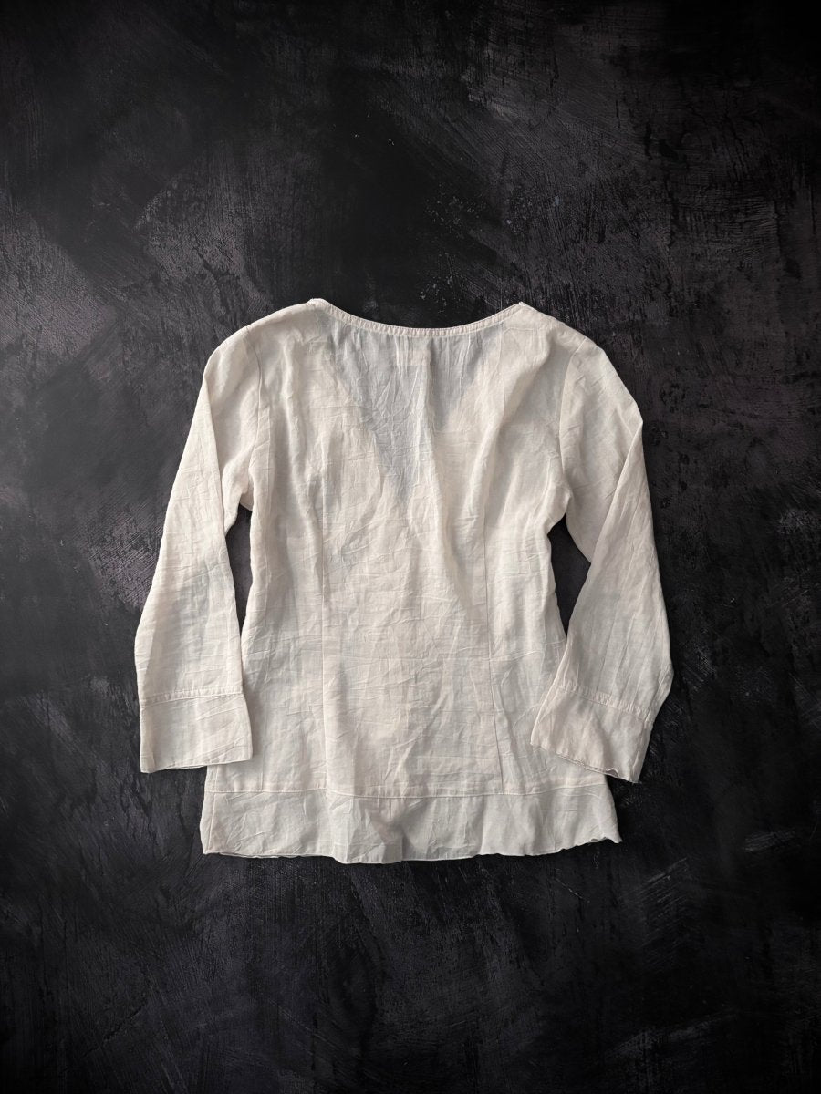 Mink Sheer Blouse - MIDNIGHT FAE
