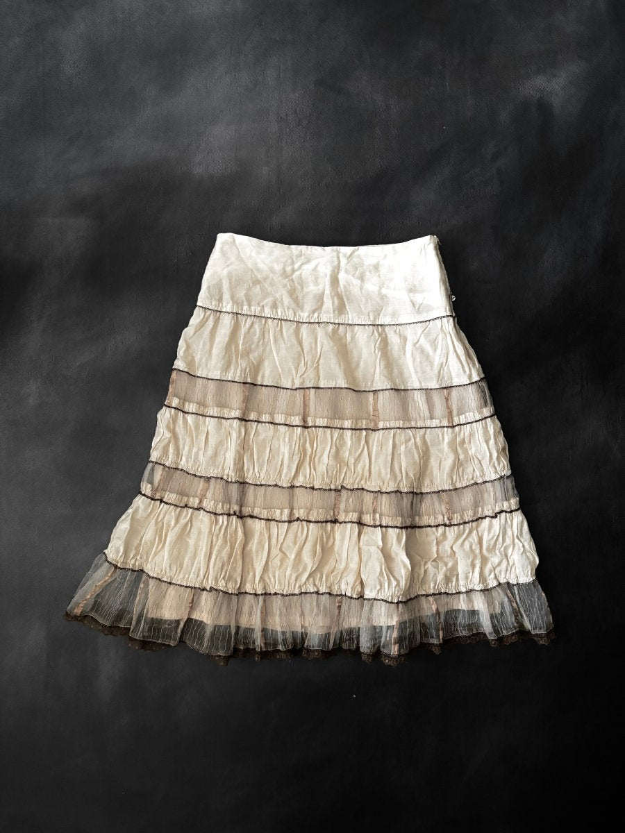 Morrow Layered Skirt - MIDNIGHT FAE
