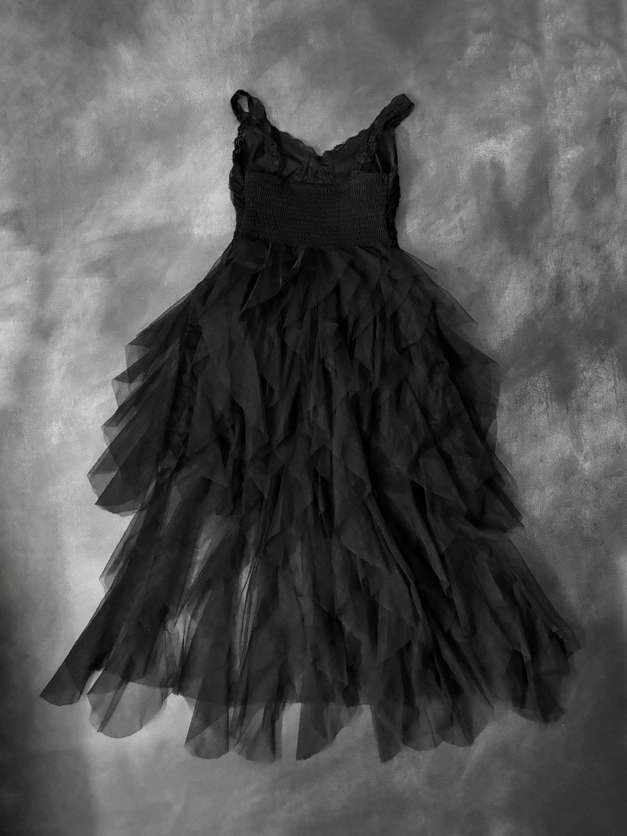 Mourne Tulle Dress - MIDNIGHT FAE