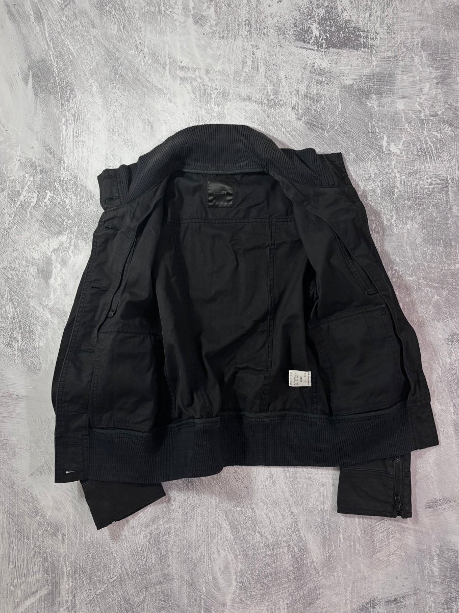 Moussy Military Jacket - MIDNIGHT FAE