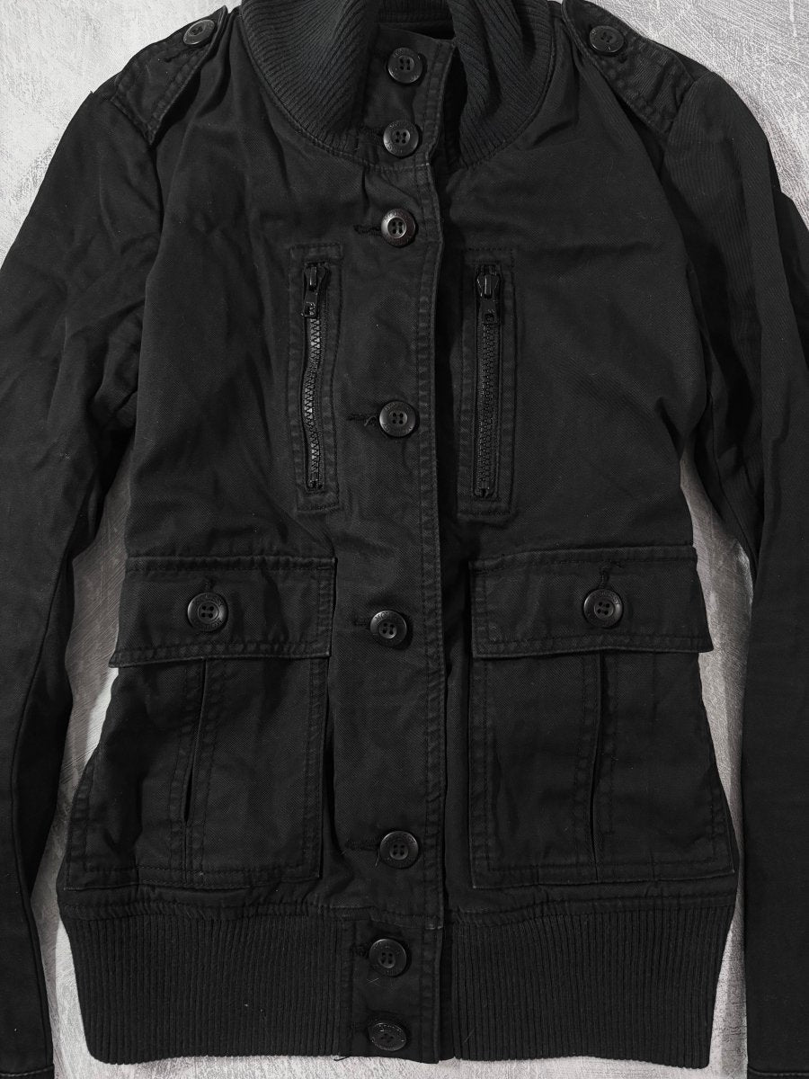 Moussy Military Jacket - MIDNIGHT FAE