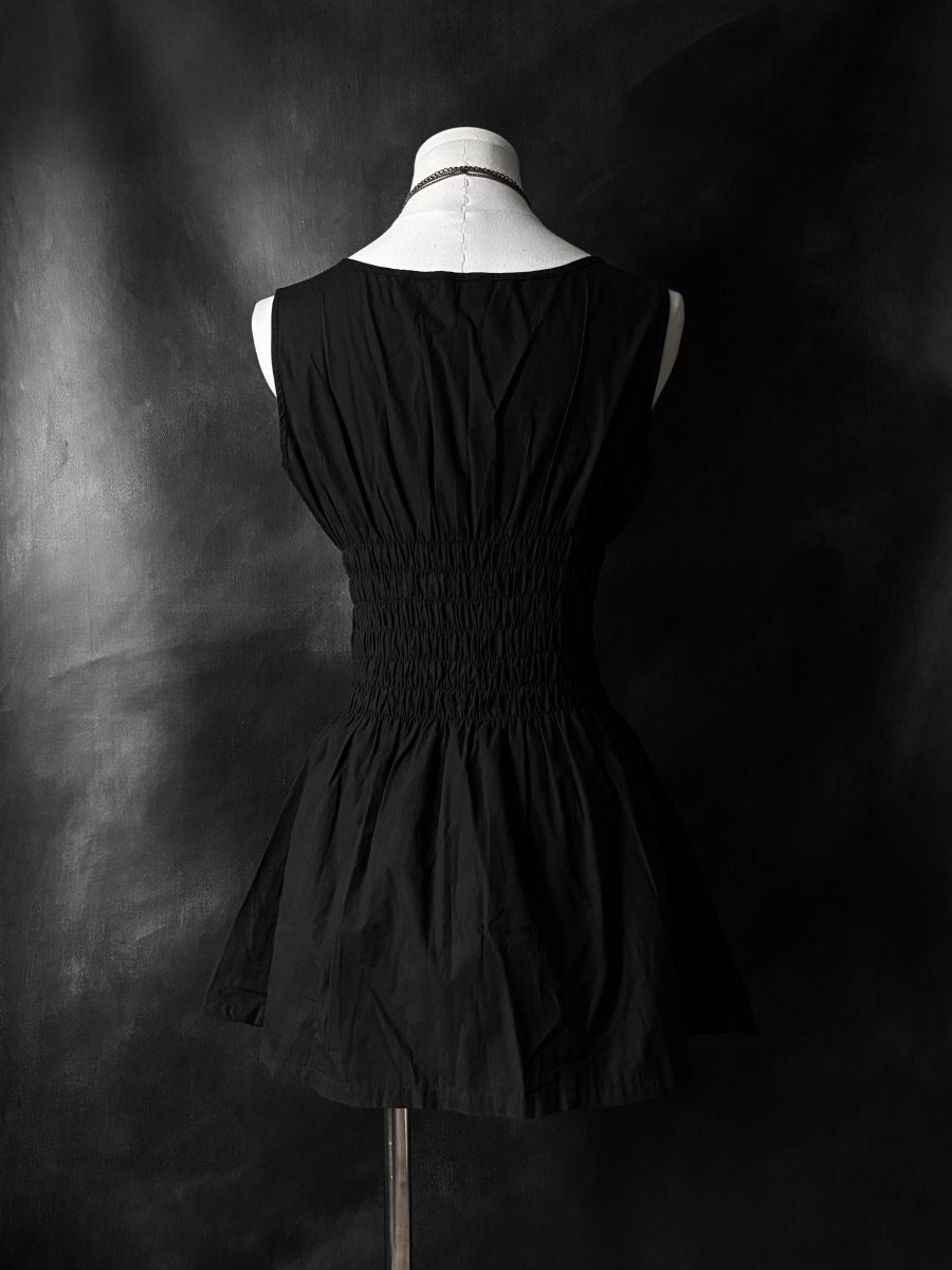 Murmur Babydoll Dress - MIDNIGHT FAE