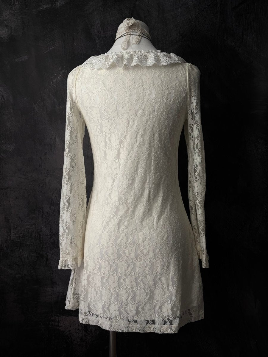 Muse Lace Dress - MIDNIGHT FAE