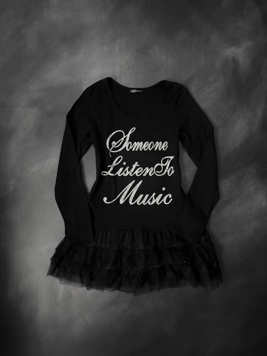 Music Tunic Dress - MIDNIGHT FAE