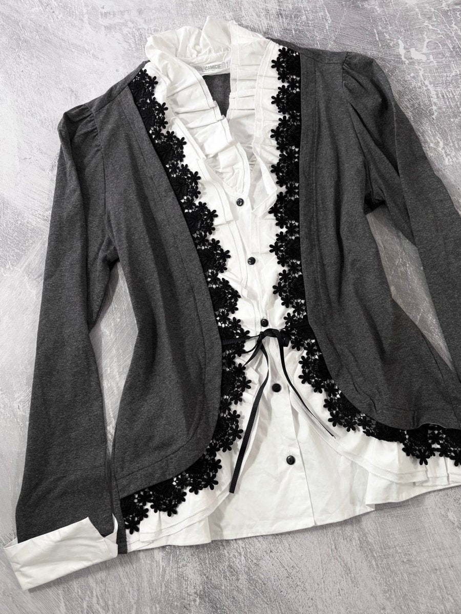 Naracamicie Layered Blouse - MIDNIGHT FAE