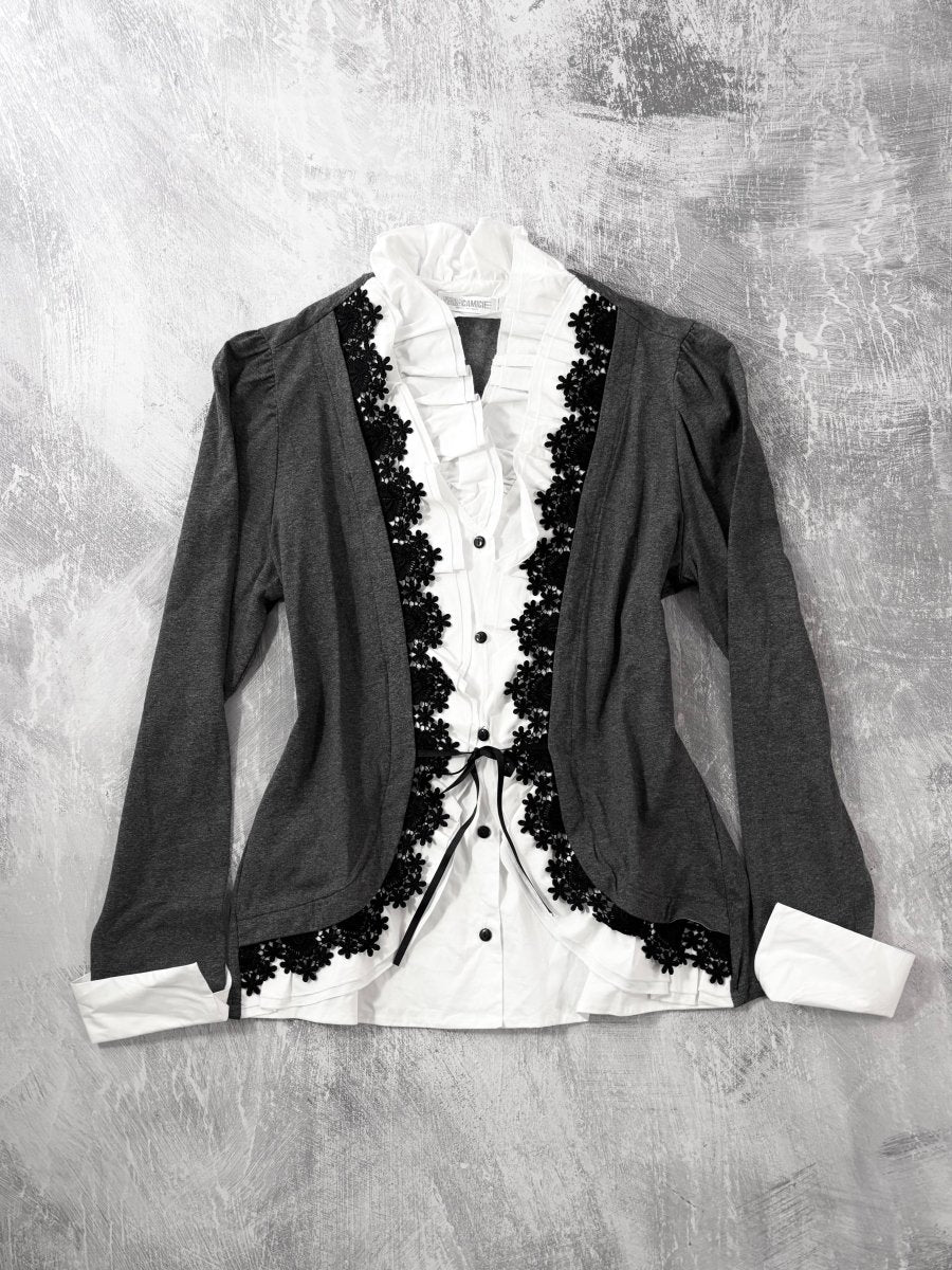 Naracamicie Layered Blouse - MIDNIGHT FAE