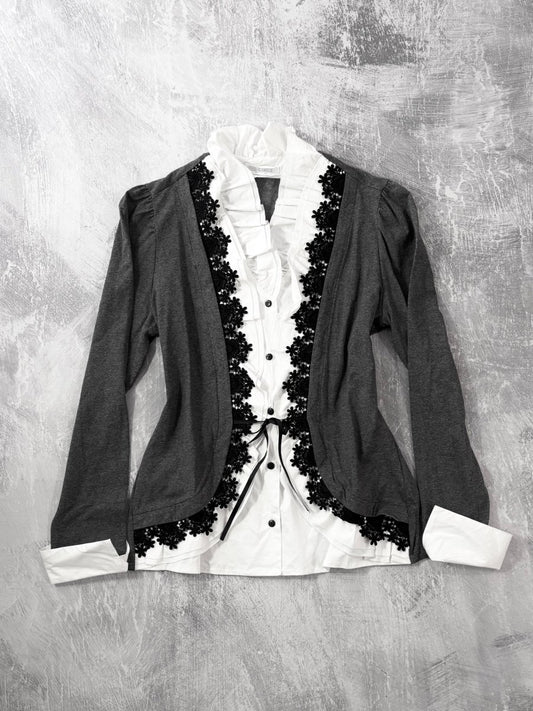 Naracamicie Layered Blouse - MIDNIGHT FAE