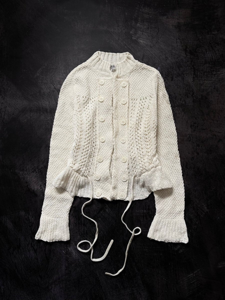 Needle Knit Cardigan - MIDNIGHT FAE