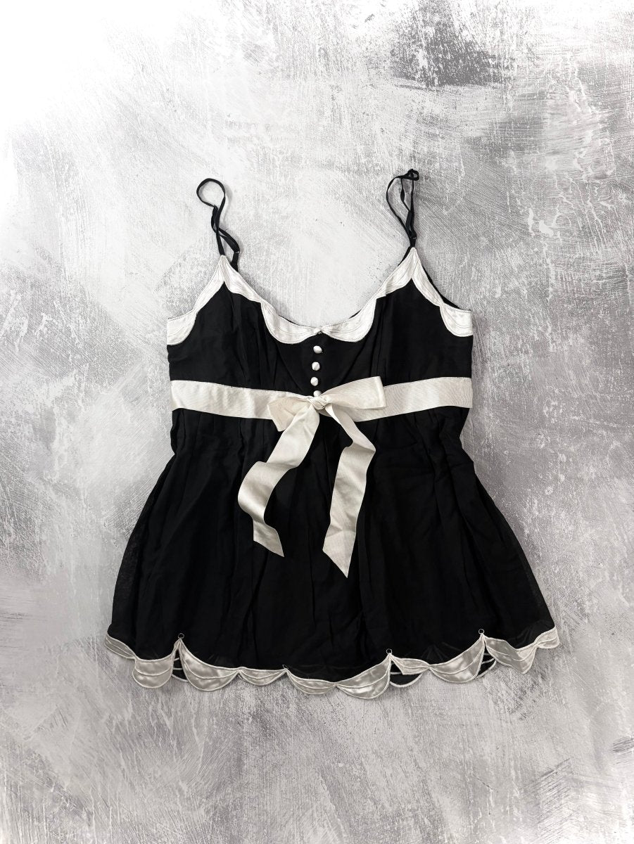 Night Silk Camisole - MIDNIGHT FAE