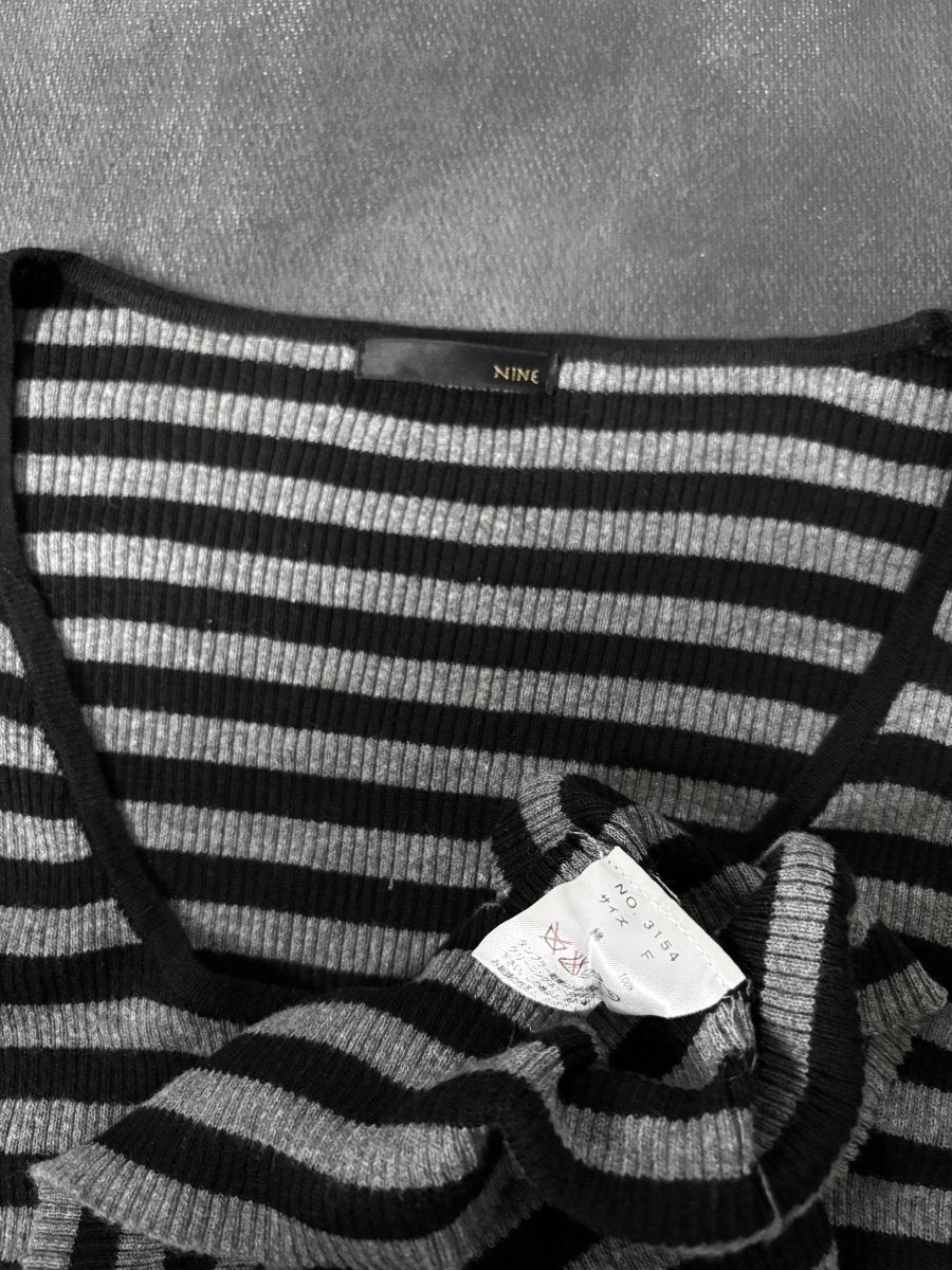 Nine Striped Top - MIDNIGHT FAE