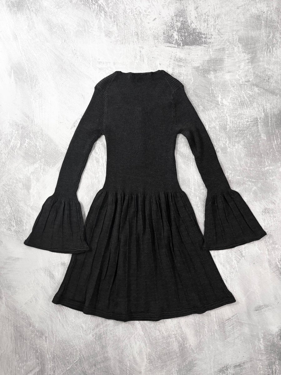 Nocturne Knit Dress - MIDNIGHT FAE