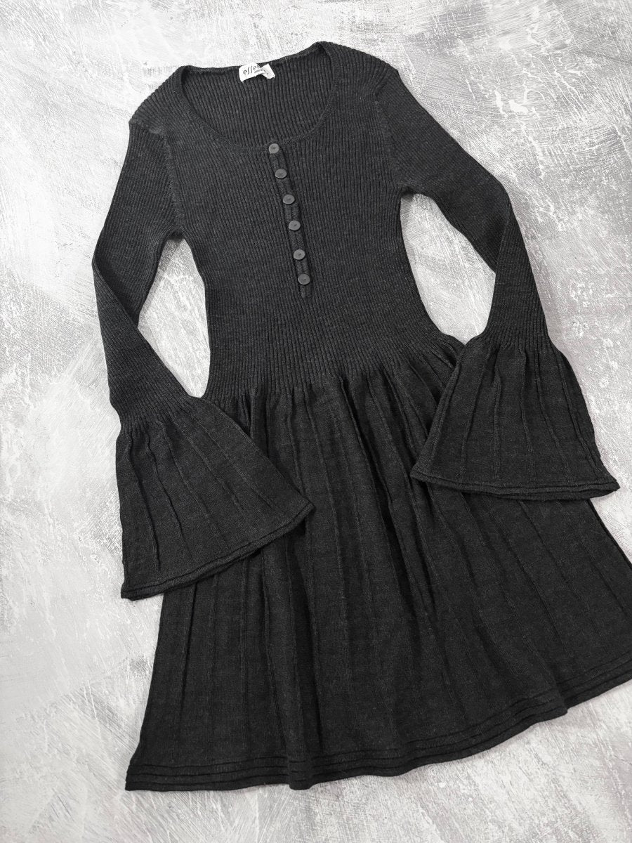 Nocturne Knit Dress - MIDNIGHT FAE