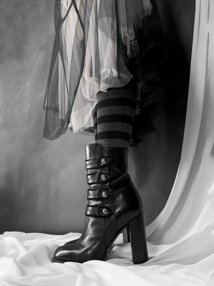 Nursace Ankle Boots - MIDNIGHT FAE