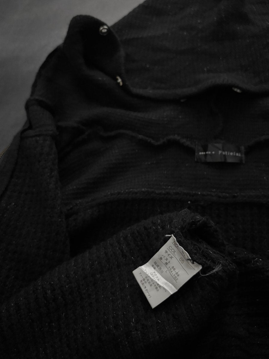 Oblivion Knit Jacket - MIDNIGHT FAE