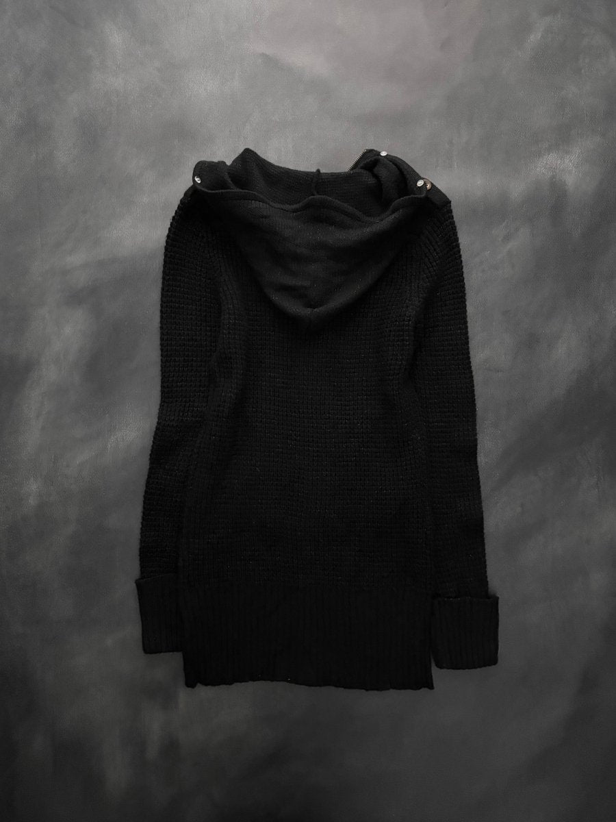 Oblivion Knit Jacket - MIDNIGHT FAE