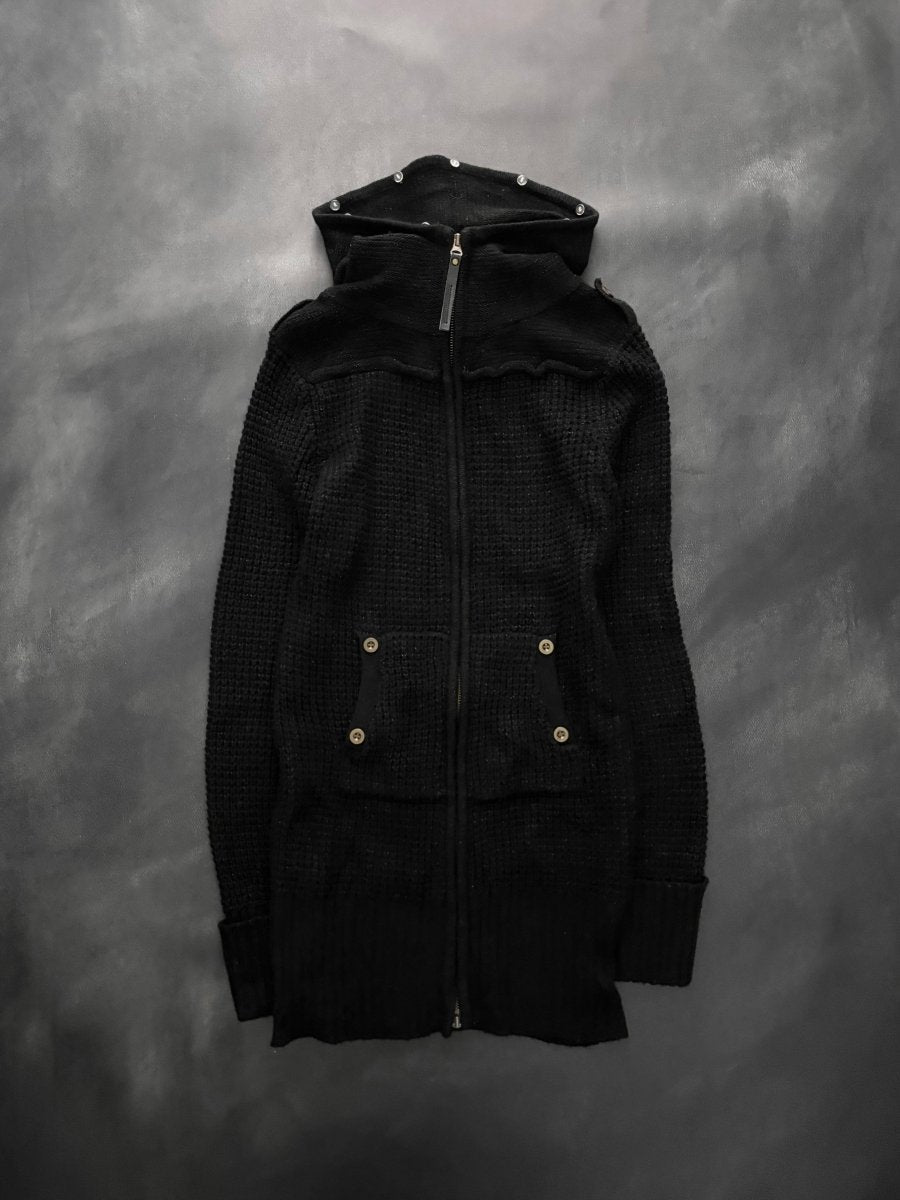 Oblivion Knit Jacket - MIDNIGHT FAE