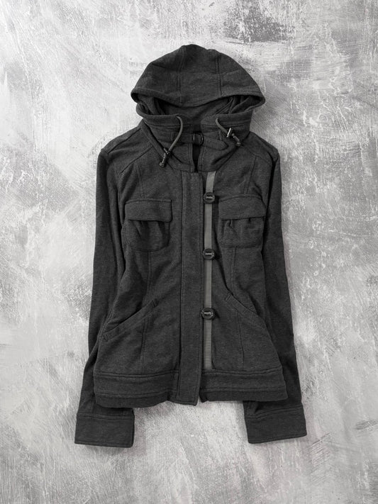 Obscura Grey Jacket - MIDNIGHT FAE